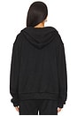 view 4 of 5 Plush Hoodie in Black