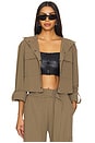 view 3 of 6 x Mona Kattan Ava Jacket in Safari