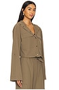 view 4 of 6 x Mona Kattan Ava Jacket in Safari