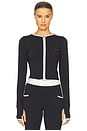 view 1 of 4 Skylar Jacket in Black & White