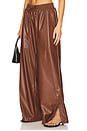 view 3 of 6 Cara Leather Pant in Mocha