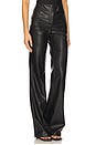 view 2 of 6 Aimee Leather Pant in Black
