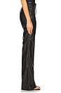 view 3 of 6 Aimee Leather Pant in Black