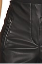 view 6 of 6 Aimee Leather Pant in Black