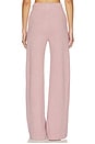 view 4 of 6 PANTALON LARGE PLUSH in Vintage Rose