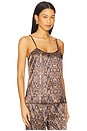 view 2 of 4 Satin Cami in Desert Python