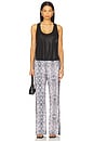 view 4 of 4 Flare Tank Top in Onyx
