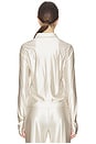 view 3 of 4 Thea Shirt in Pearl