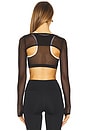 view 3 of 4 Clear Shrug in Black