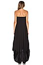 view 3 of 3 Strapless Hi Lo Gown in Black