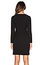 view 3 of 4 Long Sleeve Mini Dress in Black