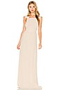 view 1 of 3 Sleeveless Square Neck Maxi Dress in Linen