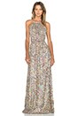 view 1 of 3 ROBE MAXI in Multicolor