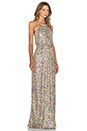 view 2 of 3 ROBE MAXI in Multicolor