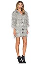 view 3 of 4 Feathered Duster in Grey