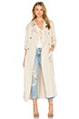 view 1 of 4 Trench Coat in Stone