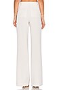 view 3 of 3 PANTALÓN CON TRABILLA in Ivory