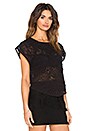 view 2 of 5 Embellished Top in Black
