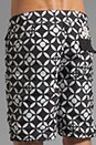 view 5 of 6 Poolside Reversible Board Shorts in Black