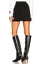 view 4 of 5 Terry Mini Skirt in Black