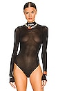 view 2 of 6 CTNMB Bodysuit in Black & White