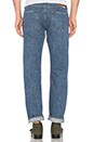 view 3 of 4 12.5 oz Japanese Selvedge Denim in Heavy Stonewash