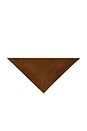 view 2 of 3 Suede Bandana in Cognac