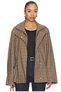 view 1 of 6 Leigh Jacket in Gun Checks