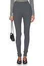 view 1 of 6 Carlos Knit Leggings in Grey