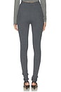 view 4 of 6 Carlos Knit Leggings in Grey