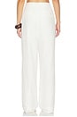 view 4 of 6 Alina Midt Waist Pants in White