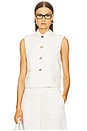 view 1 of 4 Brian Vest in Off White