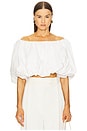 view 1 of 4 Hamilton Top in White