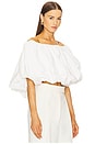 view 2 of 4 Hamilton Top in White