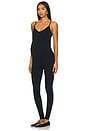 view 3 of 5 The Body Rib Unitard in Black