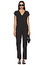 view 2 of 3 Charlotte Maternity Jumpsuit in Black