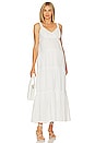 view 1 of 3 Katherine Maternity Maxi Dress in White