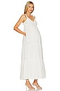 view 2 of 3 Katherine Maternity Maxi Dress in White