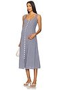 view 1 of 4 The Felicity Dress in Navy & White