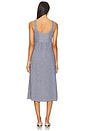 view 4 of 4 The Felicity Dress in Navy & White