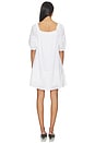 view 3 of 3 The Lottie Secret Nursing Mini Dress in White
