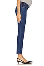 view 3 of 6 The Straight Leg Maternity Jean in True Blue