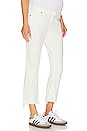 view 1 of 4 the Crop Maternity Jean in True White