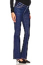 view 1 of 4 The Flare Leg Maternity Jean in True Blue