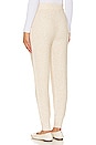 view 4 of 6 The Cozy Waffle Knit Jogger in Oatmeal Melange
