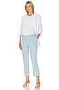 view 4 of 4 the Rue Maternity Pant in Sky Blue