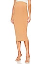 view 1 of 4 The Maternity Body Midi Skirt in Camel