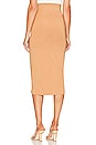 view 3 of 4 The Maternity Body Midi Skirt in Camel
