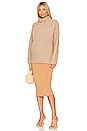 view 4 of 4 The Maternity Body Midi Skirt in Camel