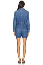 view 4 of 4 DENIM 긴팔 롬퍼 in Indigo